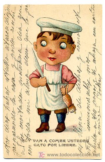 Cartoline: POSTAL ILUSTRADA, HUMOR, HOMBRE,      P23266