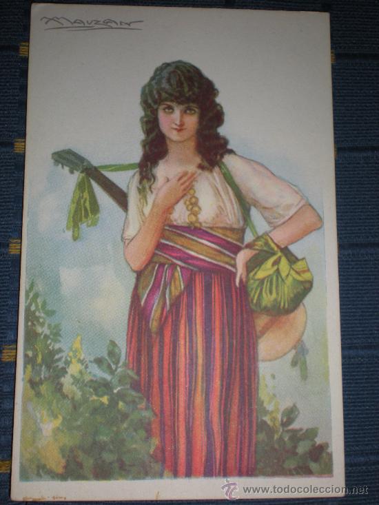 Postales: TARJETA POSTAL ILUSTRADA POR MAUZAN - N&ordm; 323 ITALIA