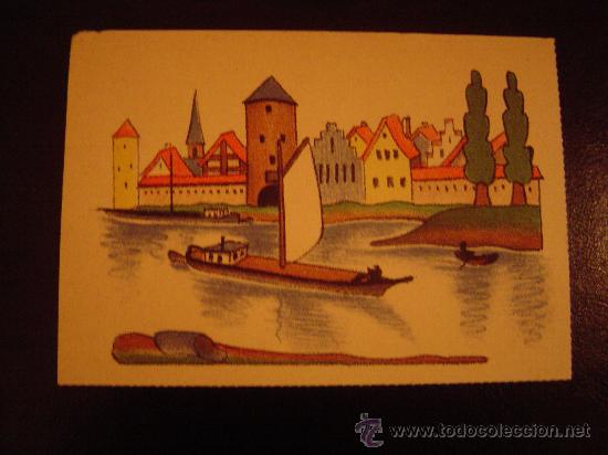 Cartoline: Bonita postal dibujada Alemana a&ntilde;os 30