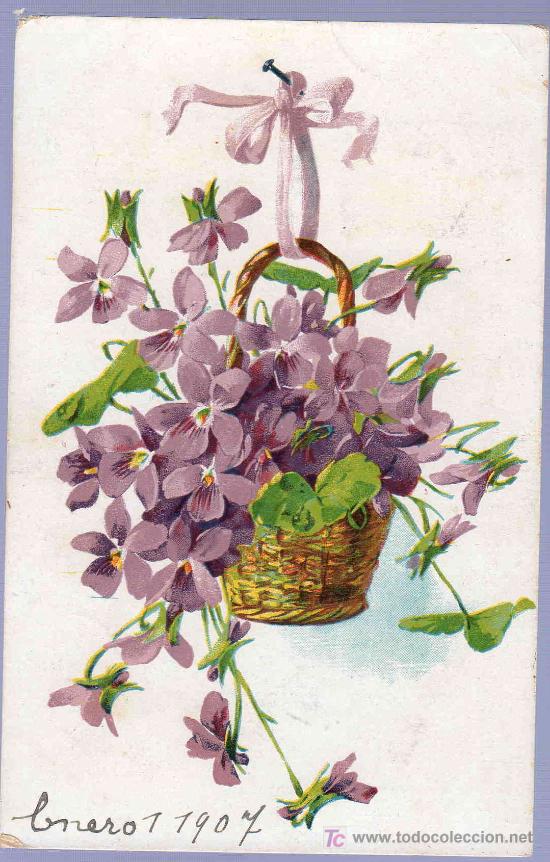 Postkarten: TARJETA POSTAL ANTIGUA DE FLORES.
