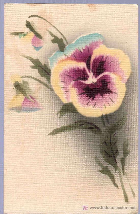 Postkarten: TARJETA POSTAL ANTIGUA DE FLORES.