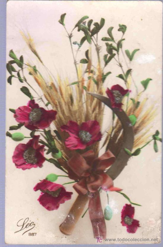 Postkarten: TARJETA POSTAL ANTIGUA DE FLORES.