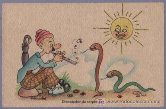 Postkarten: TARJETA POSTAL ANTIGUA HUMORISTICA.