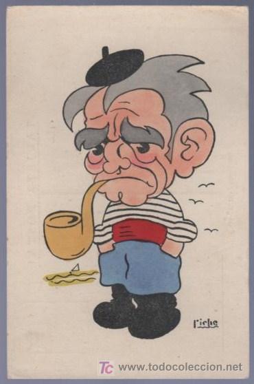 Postkarten: TARJETA POSTAL ANTIGUA HUMORISTICA.
