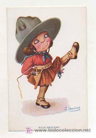 Cartoline: CARICATURAS. J. IBA&Ntilde;EZ. (COLL SALIETI, 539)