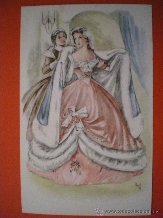 Postkarten: POSTAL DIBUJO FLORIT ARCHIVO DE ARTE N&ordm; 30 sin circular