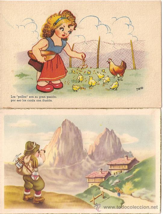 Postales: 6048 - Dos Hermosas Postales antiguas editadas por Trio serie 44 y CyZ serie 541