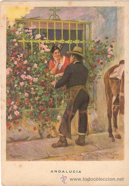 Postales: 6001 - ANDALUC&Iacute;A. PELANDO LA PAVA - LAS REGIONES ESPA&Ntilde;OLAS- POR R. L&Oacute;PEZ CABRERA N&ordm; 1.