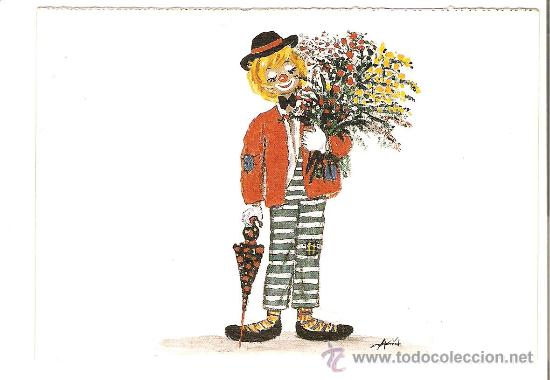 Postales: PAYASO - Foto 1