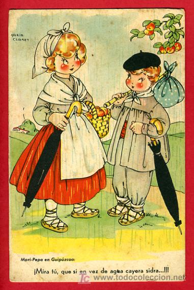 Postkarten: ILUSTRADA POR MARIA CLARET,       P39123