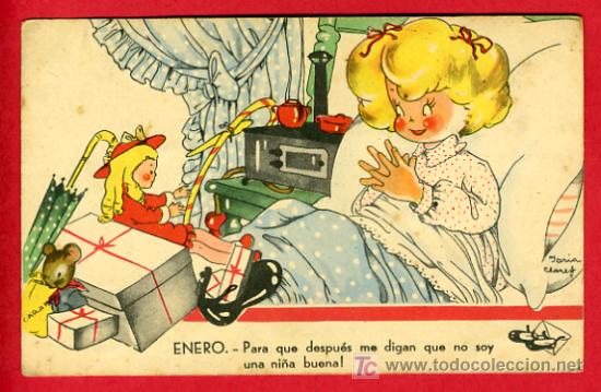 Postkarten: ILUSTRADA POR MARIA CLARET,       P39129