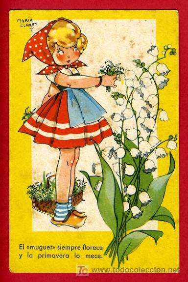 Postkarten: ILUSTRADA POR MARIA CLARET,       P39131