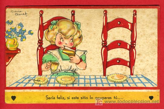 Postkarten: ILUSTRADA POR MARIA CLARET,       P39163