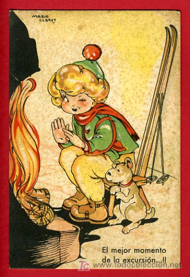 Postkarten: ILUSTRADA POR MARIA CLARET,       P39171