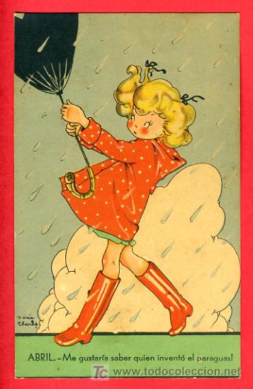 Postkarten: ILUSTRADA POR MARIA CLARET,       P39174