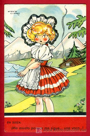 Postkarten: ILUSTRADA POR MARIA CLARET,       P39177