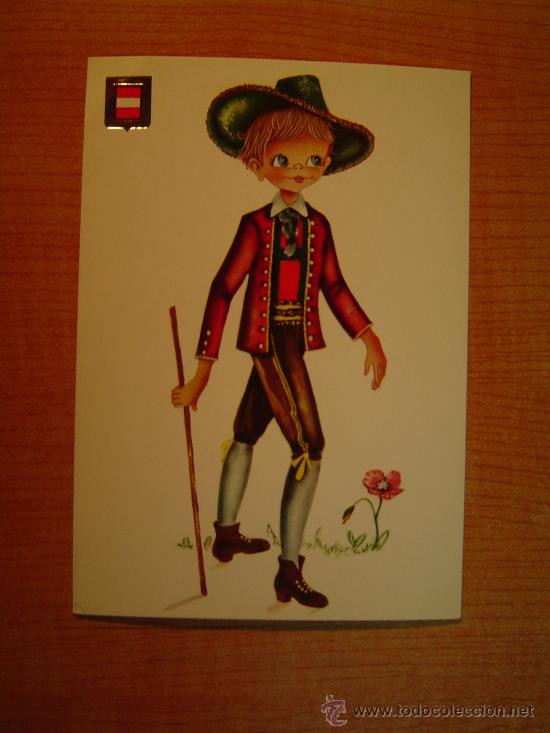 Postales: POSTAL TRAJES EUROPEOS AUSTRIA  SIN CIRCULAR