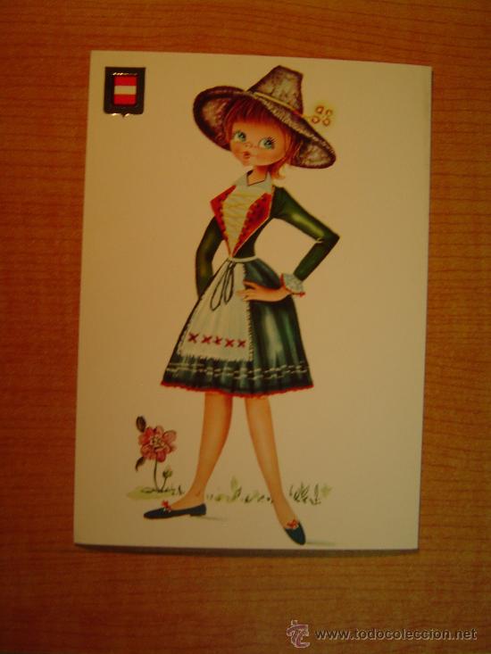 Postales: POSTAL TRAJES EUROPEOS AUSTRIA  SIN CIRCULAR