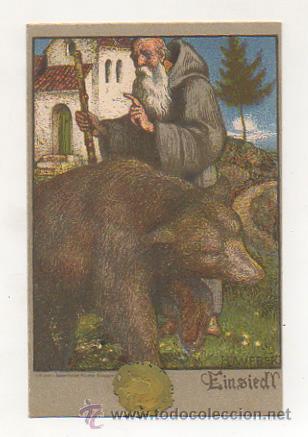 Postais: POSTAL ILUSTRADA POR H. J. WEBER. (LITH. ANST V. HUBERT KOHLER, MUNCHEN). REVERSO SIN DIVIDIR.