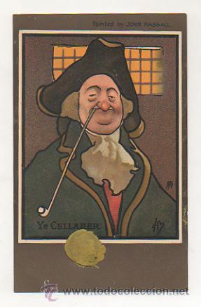 Cartoline: POSTAL ILUSTRADA POR JOHN HASSALL. YE CELLARER. (RAPHAEL TUCK & SONS).