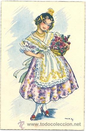 Cartoline: 8266 - VALENCIA- PRECIOSA POSTAL FOLKLORICA - EDIC JBR - SERIE 60/9 CIRCA 1953