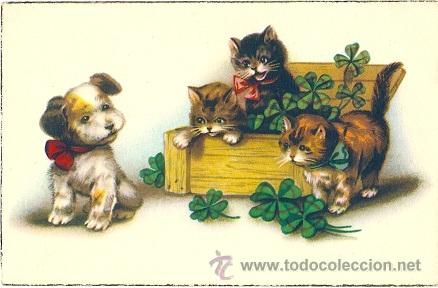 Cartoline: 8271 - ANTIGUA Y PRECIOSA POSTAL - EDICIONES COL&Oacute;N SERIE 252/5 - DATA 1953