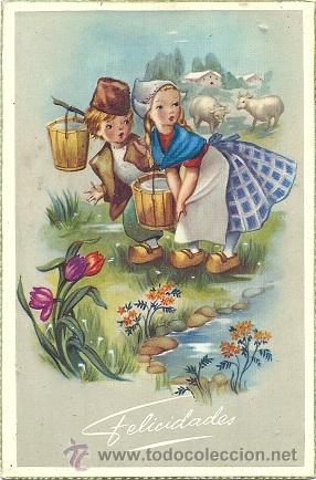 Postais: 8278 -  POSTAL DE FELICITACI&Oacute;N EDICIONES ANCLA - SERIE 2021 - DATA 1958