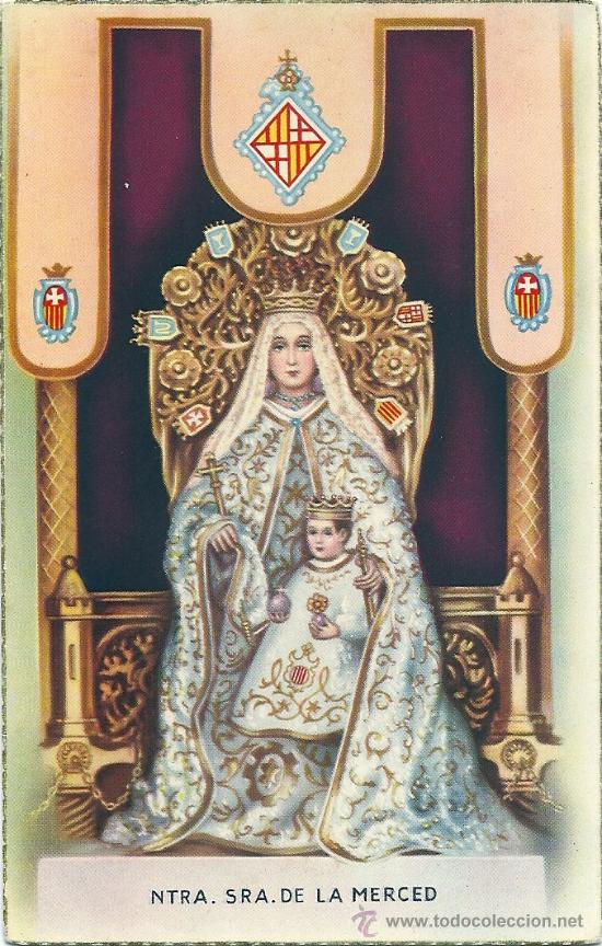 Postais: 8289- NTRA. SRA. DE LA MERCE - ANTIGUA POSTAL EDICIONES &rdquo;D&rdquo; N&ordf; 42