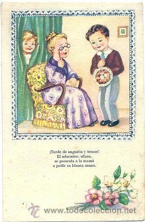 Postais: 8290- EDICIONES FENIX - EDIT ARTIGAS -ETAPAS DE LA VIDA - SERIE 3013 - DATA 1951