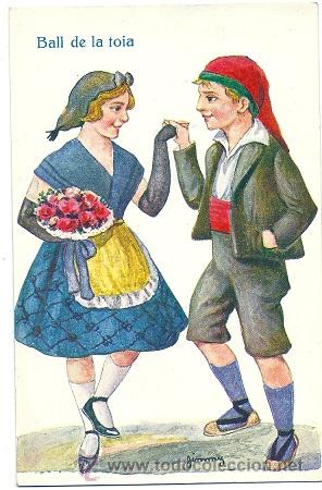 Cartoline: 8507 -BAILES REGIONALES- BALL DE LA TOIA N&ordm; 12- EDICIONES VICTORIA- ILUTRA JIMMY- DATA 1933