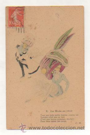 Postkarten: XAVIER SAGER. LA MODE EN 1910. (C. M.)