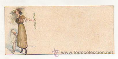 Cartoline: ILUSTRACI&Oacute;N  DE 'T. CORBELLA'. 6 X 13,5 CM.