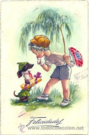 Postais: 8751 - MONTSERRAT BARTA ? ANTIGUA Y PRECIOSA POSTAL- EDICIONES ANCLA SERIE 2050 - DATA 1956