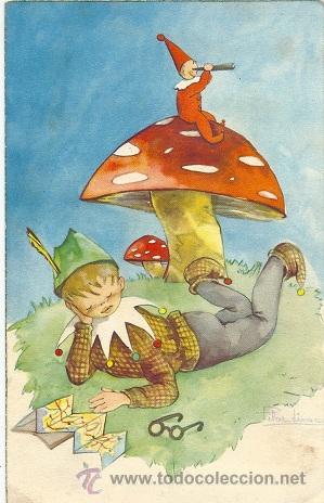 Postais: 8777 - PILAR LINARES - EDICIONES DURERO SERIE P- 2/3 -INTERESANTE POSTAL DATA 1958