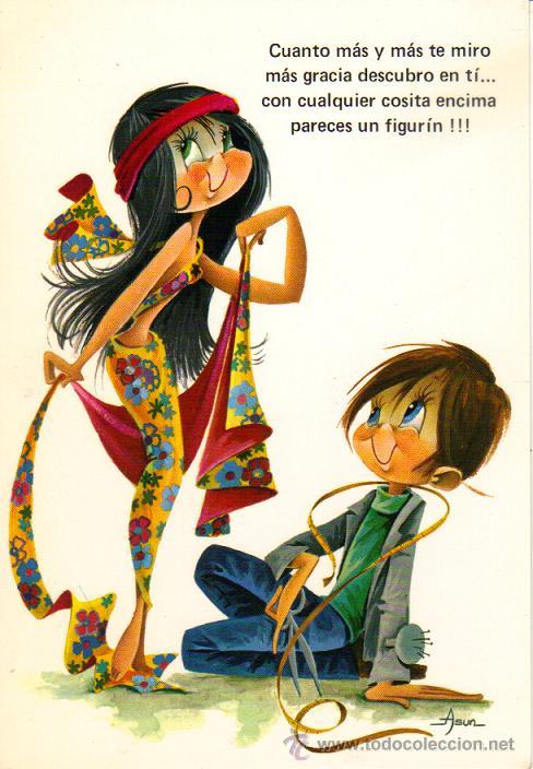 Postal Dibujo Y Poesia Vendido En Venta Directa 111436594