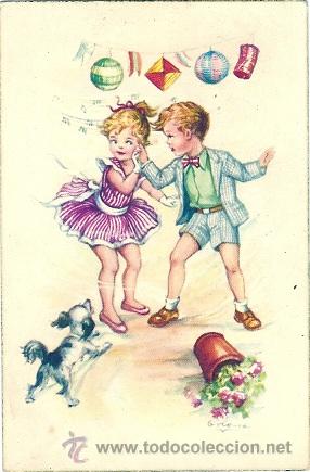 Postais: 8836 - PRECIOSA POSTAL - EDICIONES ANCLA - SERIE 2096-A - ILUSTRA GIRONA