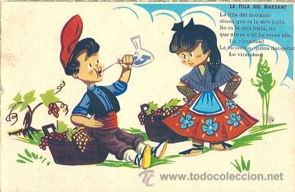 Postais: 8838 - MOURO? LA FILLA DEL MARXANT - EDIC COL&Oacute;N - BENISI - SERIE 253-6