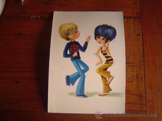 Postcards: Bonita postal parejita..