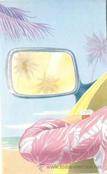 Postcards: 6071R - &iexcl;VAMOS A LA PLAYA! EDICIONES CYZ SERIE 3236.66 -DIPTICA 18X11CM- NUEVA