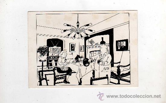 Postales: (M-ALB1) POSTAL TINTIN - TINTIN EN SUIZA, CH. CALLICO 1976,