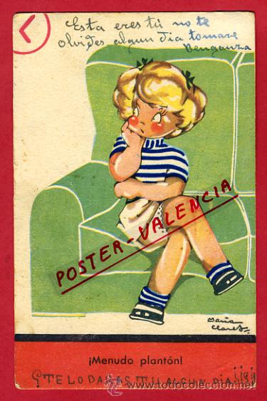 Postcards: ILUSTRADORA MARIA CLARET,      P64442