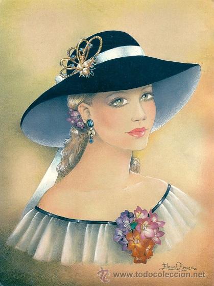 Cartoline: 0898A - EDICIONES L.G. TALLEDA - ASTRO N&ordm; 317 - ILUSTRA ELENA OLIVERA - 24X18 CM