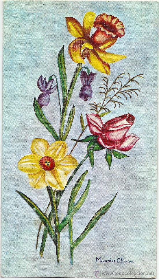 Cartoline: 0872A- PRECIOSA POSTAL EDIT ARTES MUTIS- ILUSTRA M. LURDES OLIVEIRA