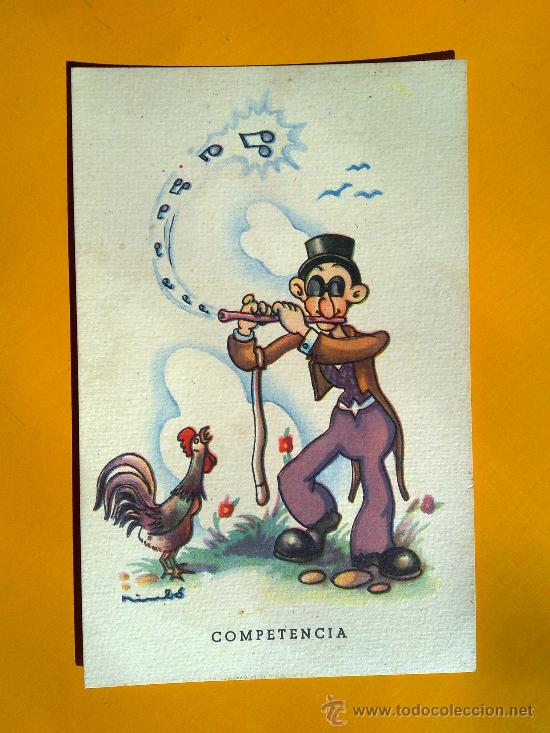 Cartoline: POSTAL CMB SERIE 42 COMPETENCIA, A&Ntilde;OS 40 SIN CIRCULAR EXCELENTE ESTADO