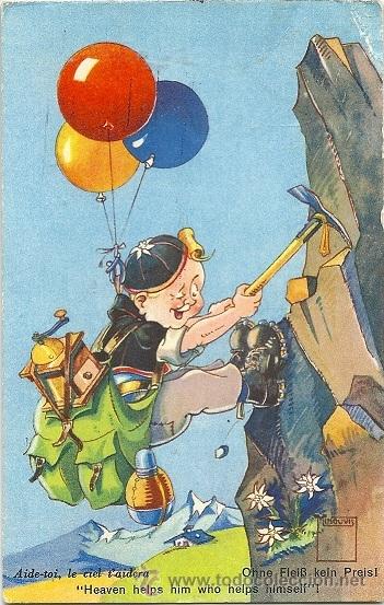 Postkarten: 1194 - SIMPATICA POSTAL -EDICIONES JAEGER - SERIE MINOUVISA N&ordm; 17 - DATA 1947