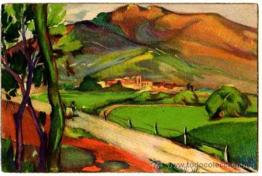 Postais: Paisaje. Ciruclada1945.