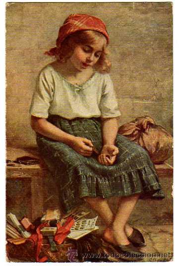 Postales: Ni&ntilde;a. - Foto 1