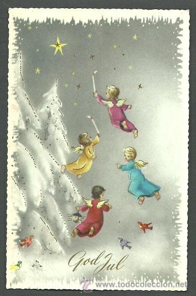 Postales: 6076E - HERMOSA POSTAL EDICIONES KORTFORLAGE N&ordm; 6090 -CIRCULADA EN1962