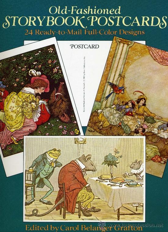 old-fashioned storybook postcards - Comprar Postales antiguas de ...