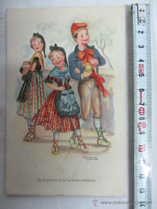 Postais: Simp&aacute;tica postal costumbrista / 1940-1950